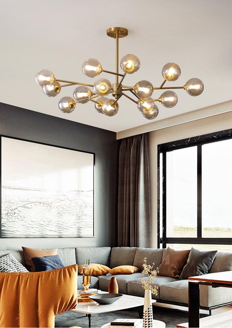 Светильник DZN1-6-164 БРОНЗА ` D1050/H450/15/G9/40W