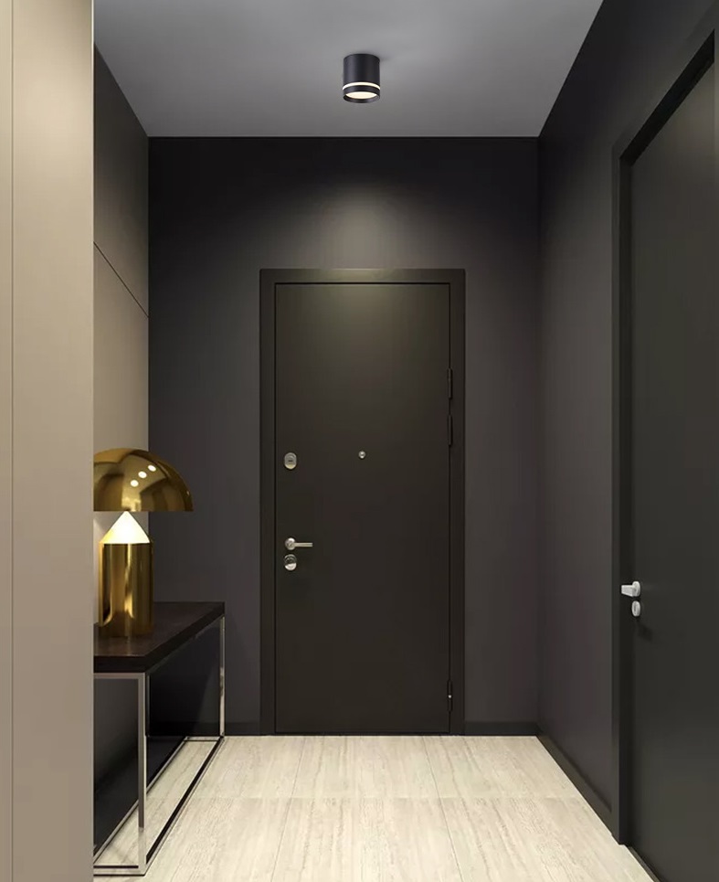 Светильник RG-TD1001B ЧЕРНЫЙ ` D80/H100/1/LED/10W/4000K RSP 24-12