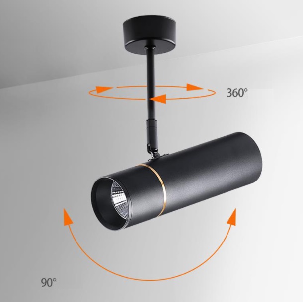 Светильник Elegant SPF-9884 BLACK/ЧЕРНЫЙ ` 7W 4000K 300*160*40mm SPF09