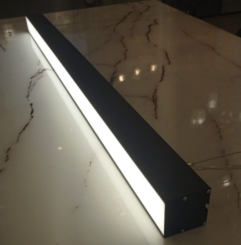 Светильник линейный светодиодный 70мм*50мм*2400мм 3000К SPFD Эмилио