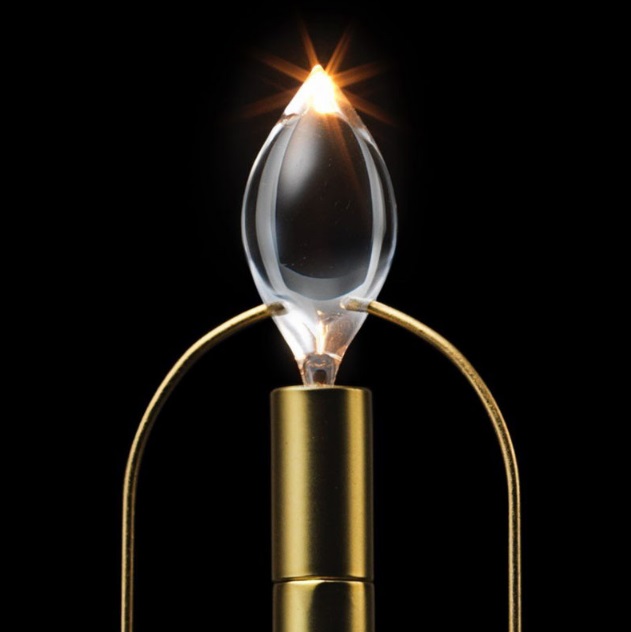 Светильник DZN-12475 БРОНЗА ` D100/H170/1/LED/3W/2800K