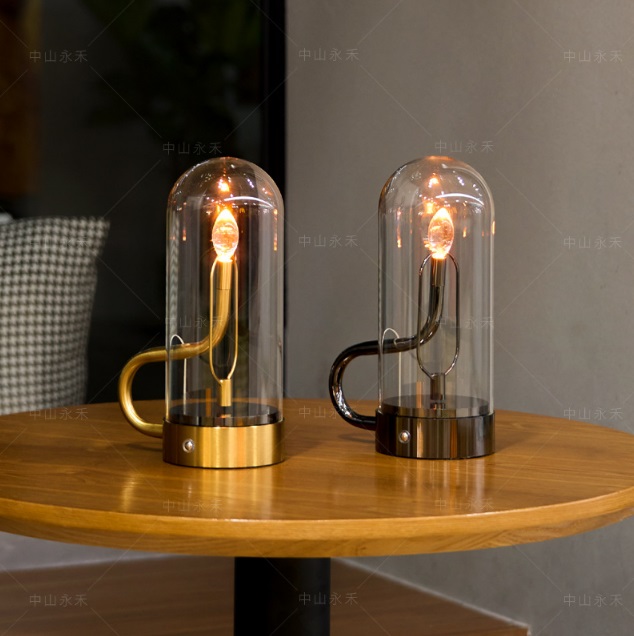 Светильник DZN-12475 БРОНЗА ` D100/H170/1/LED/3W/2800K