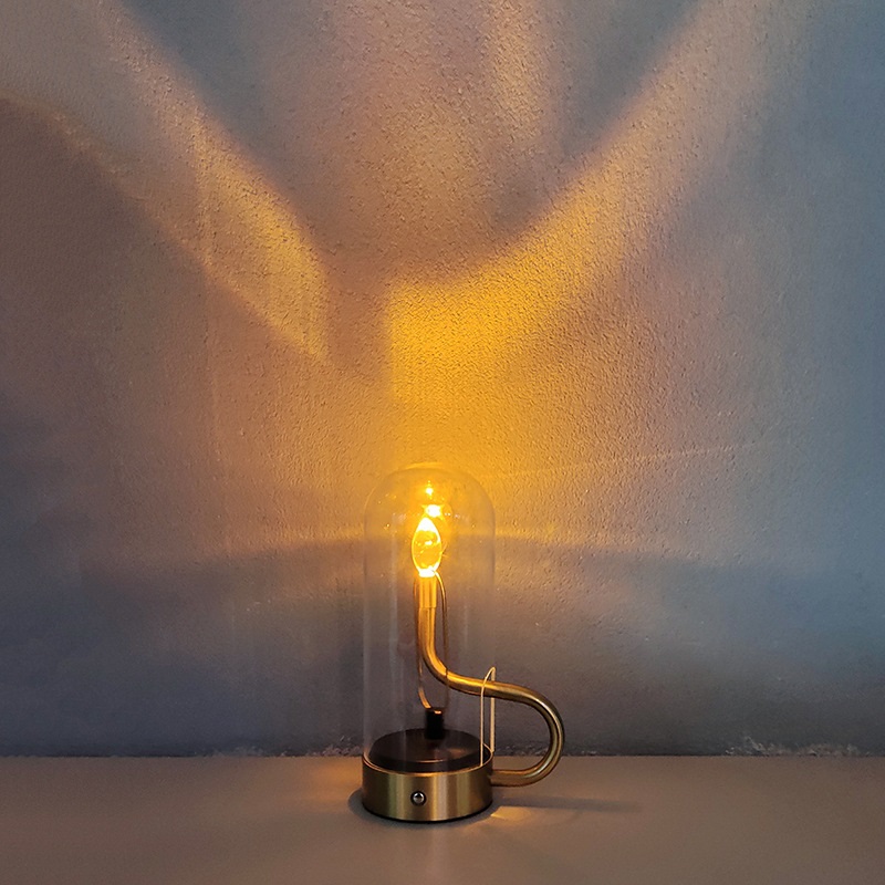 Светильник DZN-12475 БРОНЗА ` D100/H170/1/LED/3W/2800K