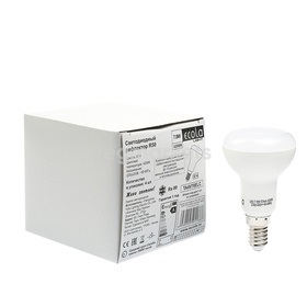 Ecola Light Reflector R50 LED 7,0W 220V E14 2800K (композит) 85x50 (1 из ч/б уп. по 4)