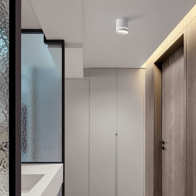 Светильник RG-TD1001W БЕЛЫЙ ` D80/H100/1/LED/10W/4000K RSP 24-12