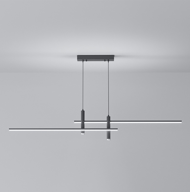 Светильник DZN-54936 ЧЕРНЫЙ ` D1200/H1500/2+2/LED+GU10/.W/4000K DANTE