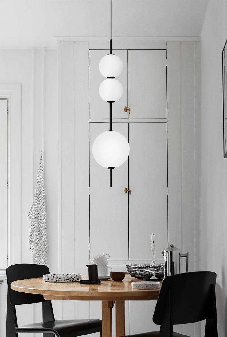 Светильник ElegantLight DZN-13548 ЧЕРНЫЙ ` D200/H850-2000/3/LED/18W/4500K (150+200+100mm) 24-12