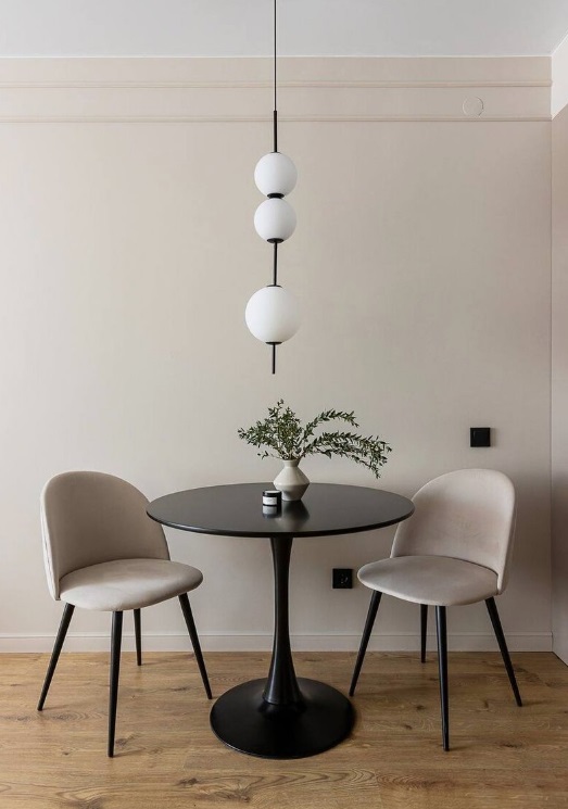 Светильник ElegantLight DZN-13548 ЧЕРНЫЙ ` D200/H850-2000/3/LED/18W/4500K (150+200+100mm) 24-12