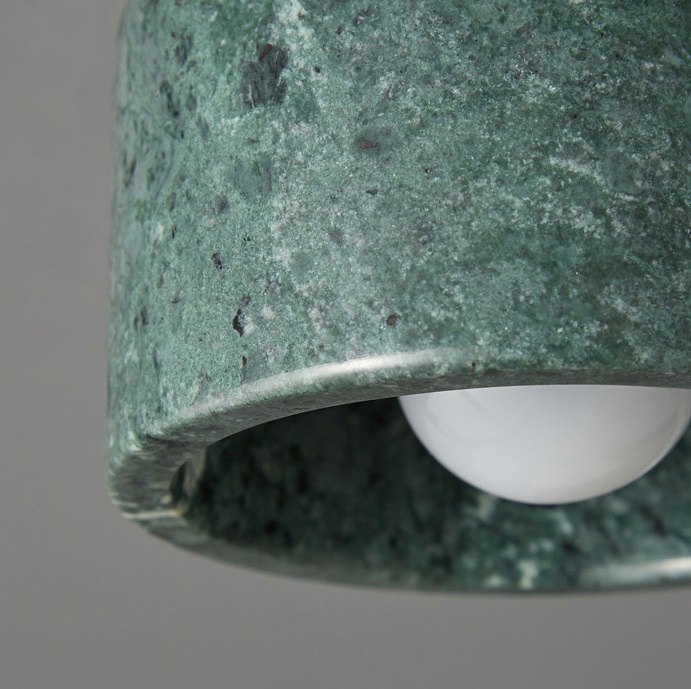 Светильник DZN-13581 ЗЕЛЁНЫЙ МРАМОР ` D150/H100/1/E27/40W MARBLE