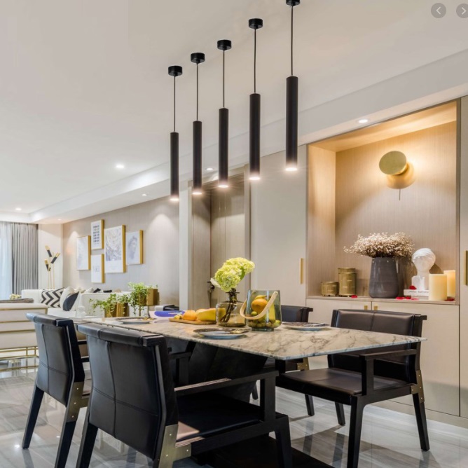 Светильник Elegant SPF-10213 BLACK/ЧЕРНЫЙ ` D55/H300/1/GU10/50W SIRIUS лампа в комплекте 24-03 (1/3