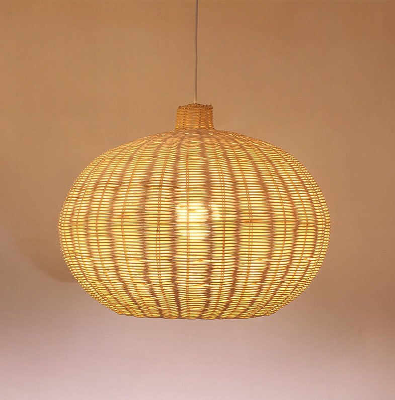 Светильник DZN-13613 РОТАНГ ` D550/H400+1200/1/E27/40W RATTAN2