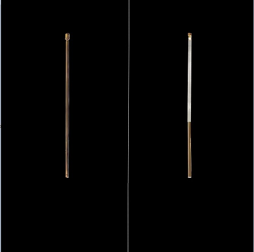 Светильник DZN-13628 БРОНЗА ` D60/H1200+1000/1/LED/5W/2800K Skyfall